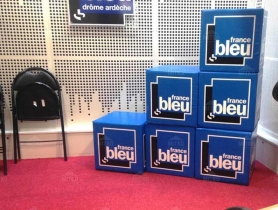 Beanbags Cubes France Bleu
