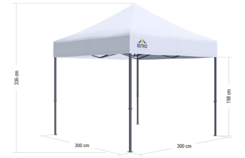 Party tent 3x3 hotsell