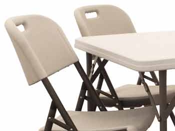 ORDER CHAIRS AND TABLES FOR MITKO TENT