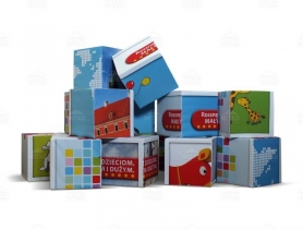 Advertising Cubes Rossne